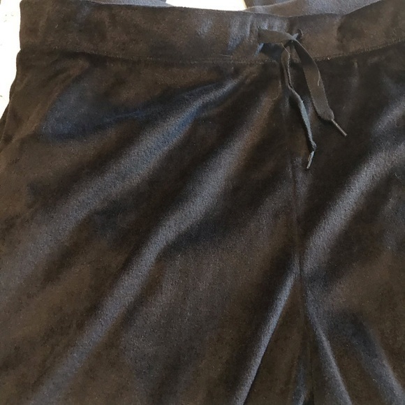 Donna Karan Pajama Velour Pants XL EUC - Picture 2 of 7